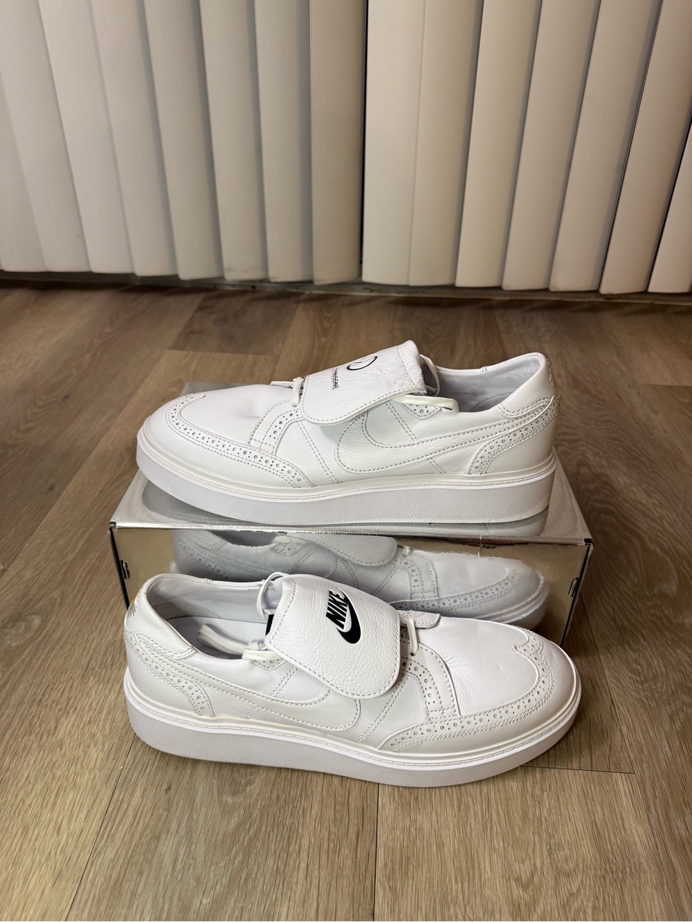 Nike Kwondo 1 G-Dragon Peaceminusone Triple White Men’s Size 13 DH2482-100 NEW